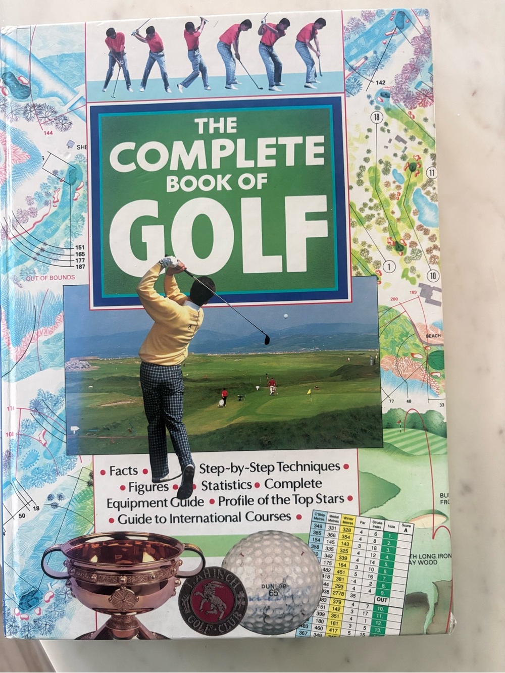 The Complete Book of Golf – Green/White Cover
